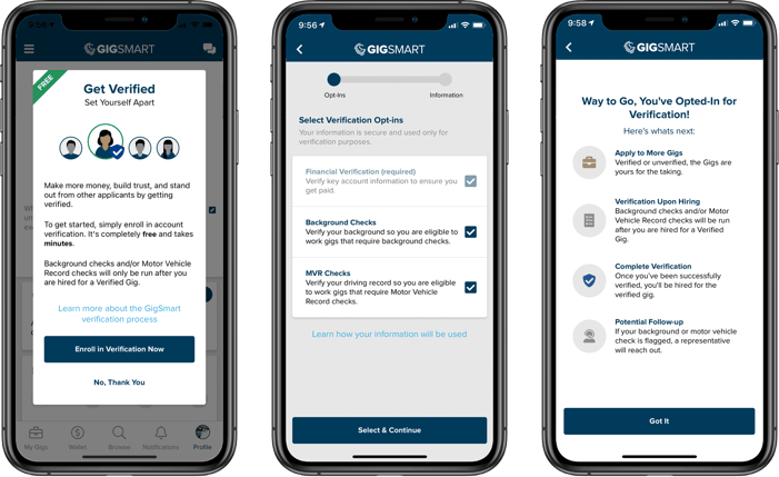 Opt in to Worker Verification