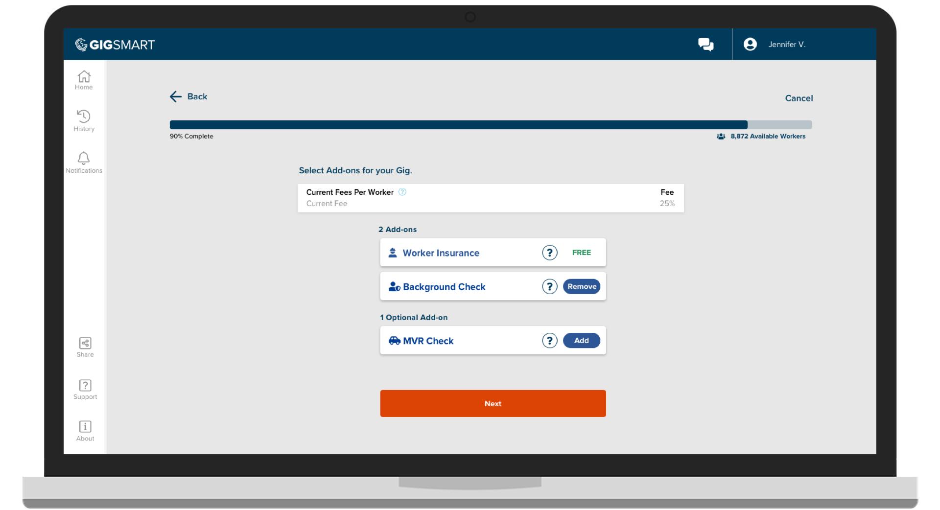 Create Gig - laptop 8.4